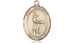 [8209GF] 14kt Gold Filled Saint Petronille Medal