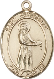 [8209GF] 14kt Gold Filled Saint Petronille Medal