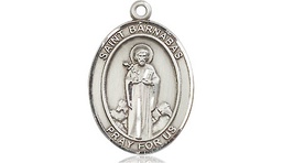 [8216SS] Sterling Silver Saint Barnabas Medal