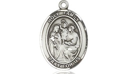 [8218SS] Sterling Silver Holy Family Medal
