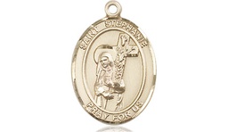 [8228GF] 14kt Gold Filled Saint Stephanie Medal
