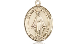 [8229GF] 14kt Gold Filled Our Lady of Lebanon Medal