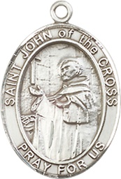 [8231SS] Sterling Silver Saint John of the Cross Medal