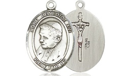 [8235SS] Sterling Silver Pope Benedict XVI Medal