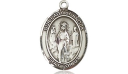 [8246SS] Sterling Silver Our Lady of Knock Medal