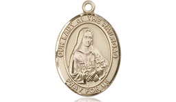 [8247GF] 14kt Gold Filled Our Lady of the Railroad Medal