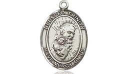 [8249SS] Sterling Silver Blessed Trinity Medal