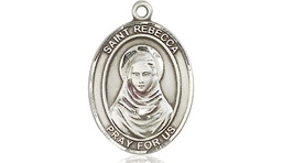 [8252SS] Sterling Silver Saint Rebecca Medal