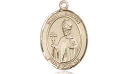 [8256GF] 14kt Gold Filled Saint Austin Medal