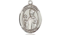 [8256SS] Sterling Silver Saint Austin Medal