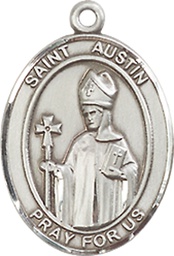 [8256SS] Sterling Silver Saint Austin Medal