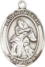 [8258SS] Sterling Silver Saint Isaiah Medal