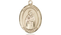 [8259GF] 14kt Gold Filled Saint Samuel Medal