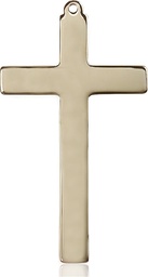 [1426KT] 14kt Gold Choir Cross Medal