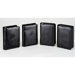 [409/13LC] Liturgy Of The Hours Leather Zipper Case Set Of 4 For 409/13