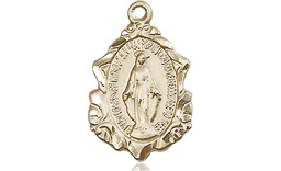 [0822MKT] 14kt Gold Miraculous Medal