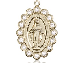 [2010CKT] 14kt Gold Miraculous Medal