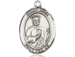 [7060SSY] Sterling Silver Saint Jude Medal