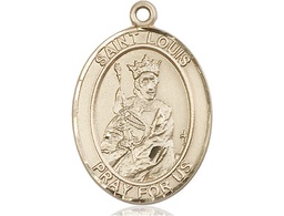 [7081GF] 14kt Gold Filled Saint Louis Medal