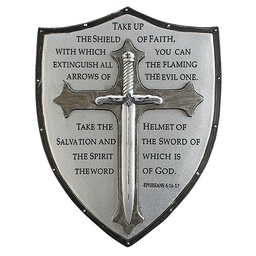 [RO-60097] 6.5"H Armor Of God Wall Plaque