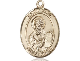 [7086GF] 14kt Gold Filled Saint Paul the Apostle Medal
