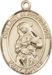 [7087GF] 14kt Gold Filled Our Lady of Providence Medal