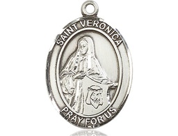 [7110SS] Sterling Silver Saint Veronica Medal
