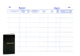 [No.23] Baptism Register (Economy)