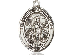[7119SS] Sterling Silver Lord Is My Shepherd Medal