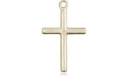 [0017YKT] 14kt Gold Cross Medal