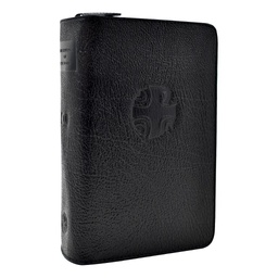 [402/13LC] Liturgy Of The Hours Leather Zipper Case (Vol. Ii) (Black)