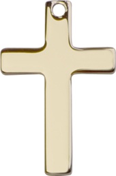 [0110YKT] 14kt Gold Cross Medal