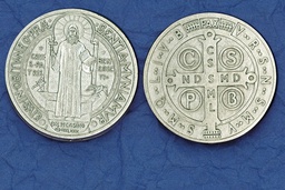 [171-25-0193] St. Benedict Medal Pocket Token