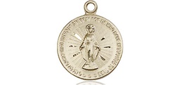 [5653KT] 14kt Gold Miraculous Medal