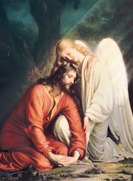 [MC145] &quot;Jesus With Angel&quot; Deceased Mass Cards