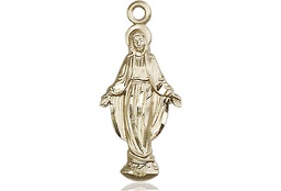 [5900KT] 14kt Gold Miraculous Medal