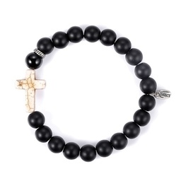 [RO-222647] 8&quot; Men'S Cross Brac-Black Onyx