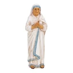 [HI-1735-575] 4" Cold Cast Resin Hand Painted Statue Of St.Teresa Of Calcutta