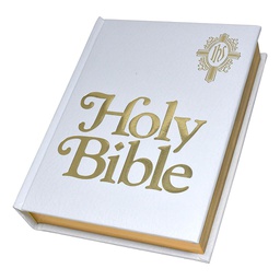 [WNCB23W] New Catholic Bible Family Edition - White