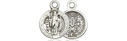 [2341SS] Sterling Silver Saint Benedict Medal
