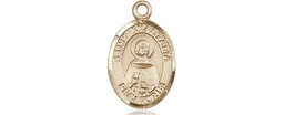 [9213GF] 14kt Gold Filled Saint Anastasia Medal