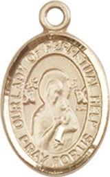 [9222GF] 14kt Gold Filled Our Lady of Perpetual Help Medal