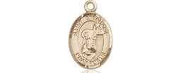 [9228GF] 14kt Gold Filled Saint Stephanie Medal
