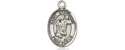 [9228SS] Sterling Silver Saint Stephanie Medal