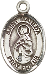 [9239SS] Sterling Silver Saint Matilda Medal