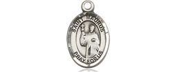 [9241SS] Sterling Silver Saint Maurus Medal