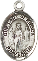 [9246SS] Sterling Silver Our Lady of Knock Medal