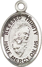 [9249SS] Sterling Silver Blessed Trinity Medal