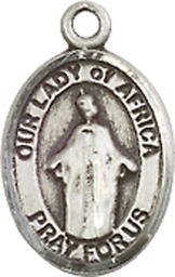 [9269SS] Sterling Silver Our Lady of Africa Medal