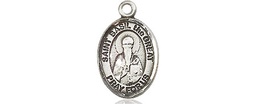 [9275SS] Sterling Silver Saint Basil the Great Medal